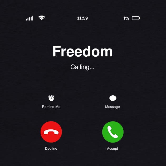 Freedom Calling - Social Activism - Revolution by StudioGrafiikka